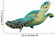 Hawksbill Sea Turtle Wall Decal