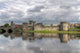 King John Castle in Limerick with reflection in Shannon river Wall Mural