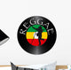 Vinyl Reggae Wall Decal