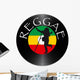 Vinyl Reggae Wall Decal