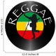 Vinyl Reggae Wall Decal