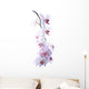 Pink Spotted Orchids Wall Decal
