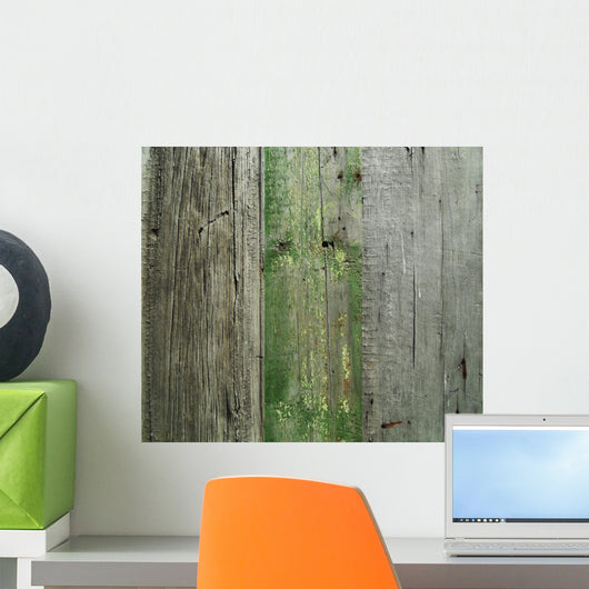Backgrounds Wooden Fence Wall Decal Design 1
