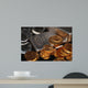 Gold and Silver Wall Mural