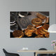 Gold and Silver Wall Mural