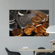 Gold and Silver Wall Mural