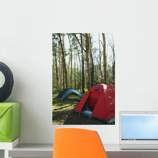 Camping Wall Mural