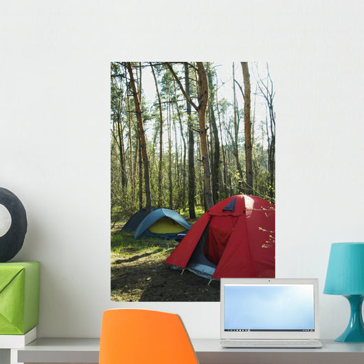 Camping Wall Mural