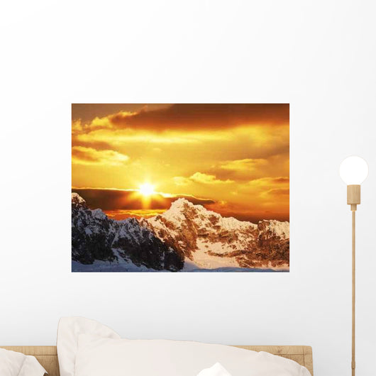 Sunset Cordilleras Wall Decal