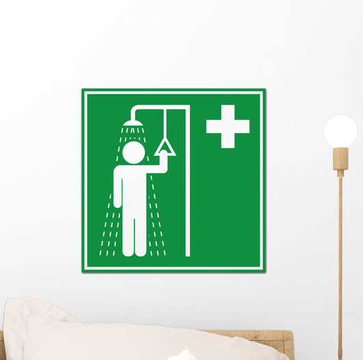 Safety Shower Sign