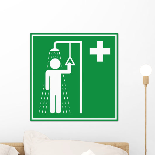 Safety Shower Sign