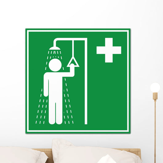 Safety Shower Sign
