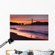 golden gate bridge, san francisco at sunset Wall Mural