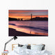 golden gate bridge, san francisco at sunset Wall Mural