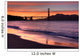 golden gate bridge, san francisco at sunset Wall Mural
