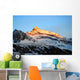 sunset over mountains Wall Mural