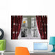 Rain Window with Curtains