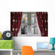 Rain Window with Curtains