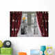 Rain Window with Curtains