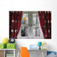 Rain Window with Curtains