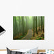 Romantic Bamboo Forest Wall Mural