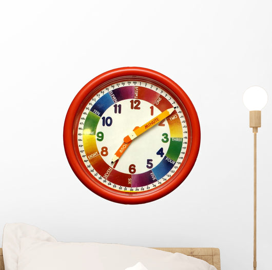 Childs Clock Wall Decal