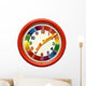 Childs Clock Wall Decal