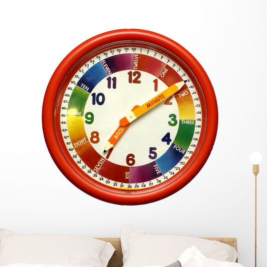 Childs Clock Wall Decal