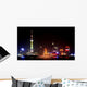 the night modern shanghai Wall Mural