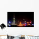 the night modern shanghai Wall Mural