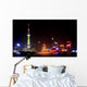 the night modern shanghai Wall Mural
