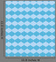 Vector Seamless Blue Pattern Wall Decal