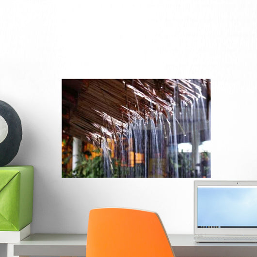 Tropical Rain Wall Decal