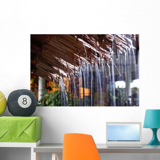 Tropical Rain Wall Decal