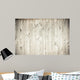 weathered wood plank fence Wall Mural