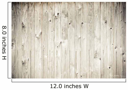 weathered wood plank fence Wall Mural