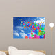 Colorful Balloons Blue Sky