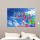 Colorful Balloons Blue Sky