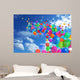 Colorful Balloons Blue Sky