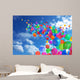 Colorful Balloons Blue Sky