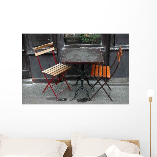 Terrasse Cafe Wall Decal