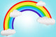 Rainbow Wall Mural