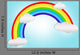 Rainbow Wall Mural