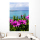 Purple Wild Flowers Beach