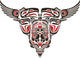 Haida style tattoo design Wall Decal