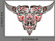 Haida style tattoo design Wall Decal