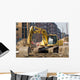 Excavator Wall Decal