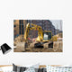 Excavator Wall Decal
