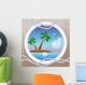 Circle Window Tropical Sea