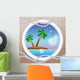 Circle Window Tropical Sea